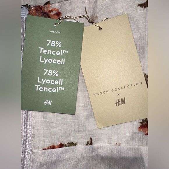NWT Brock Collection x H&M Lyocell Blend Floral Mini Dress XXL - Picture 7 of 8
